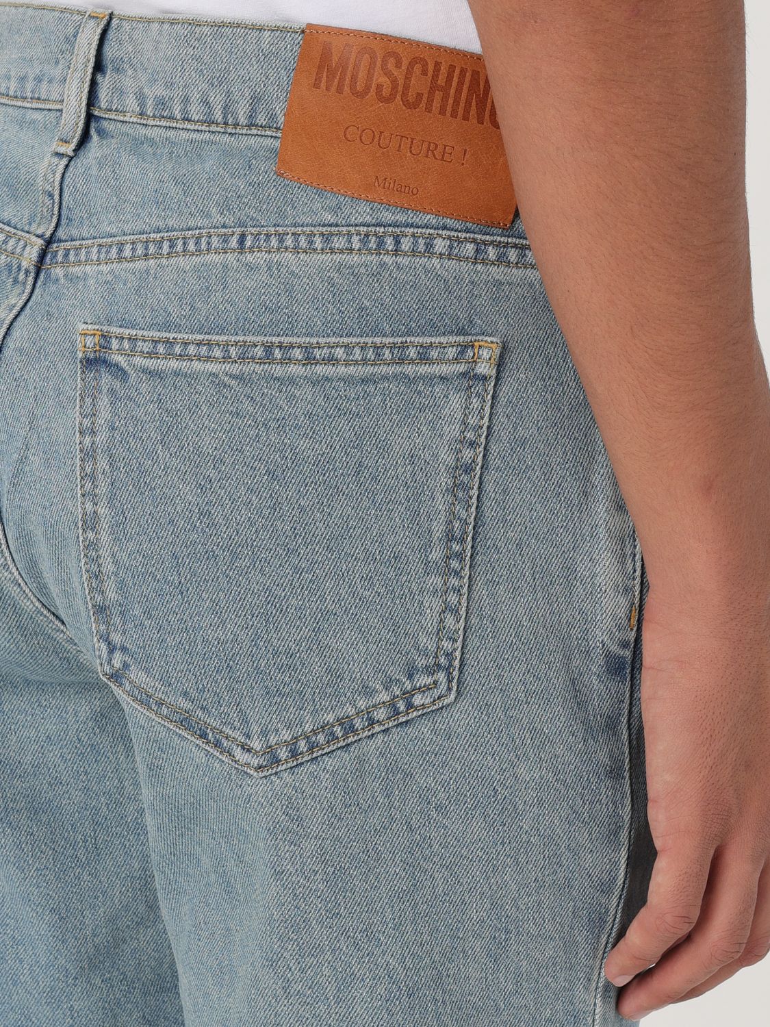 Shirt Men color Denim