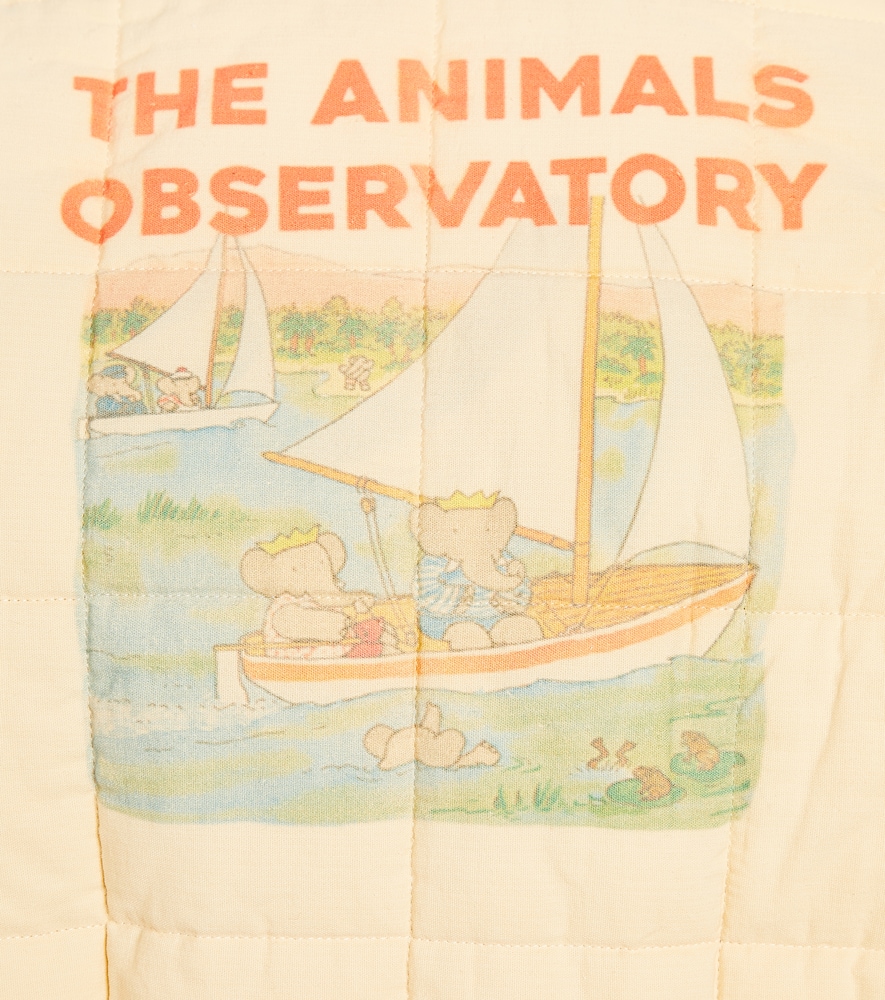 X Babar cotton and linen jacket