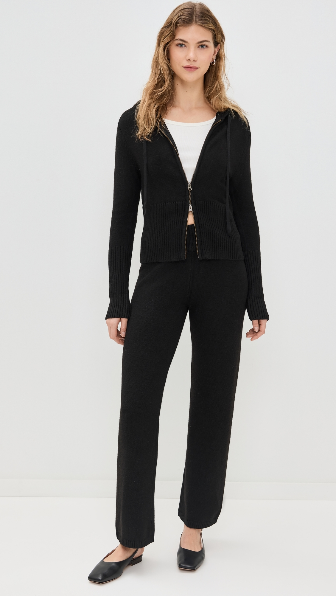Spice It Up Knit Pants Black