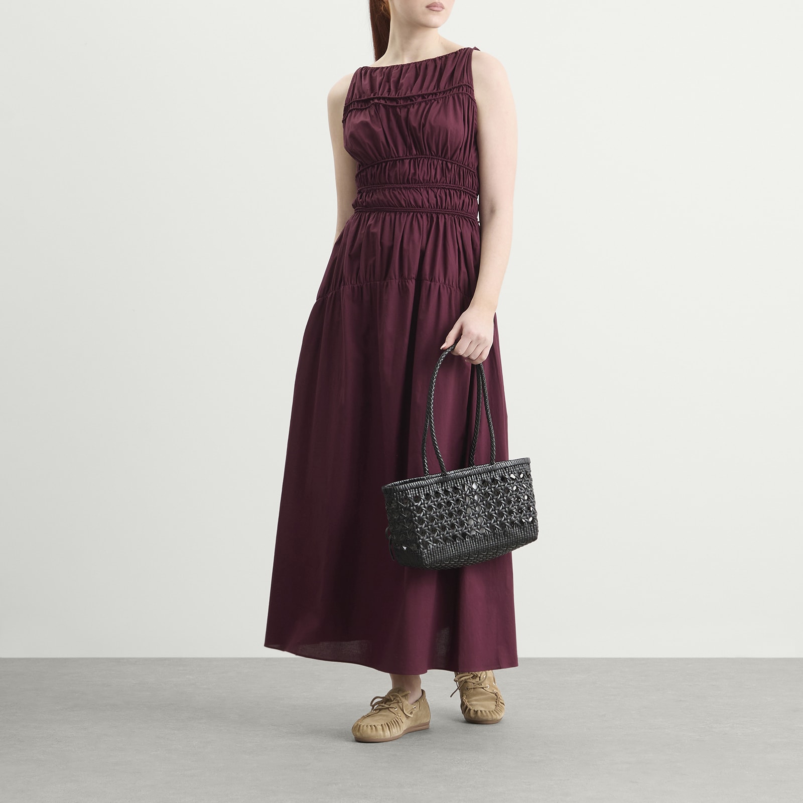 Women's Yael Midi Dress Mulberry
