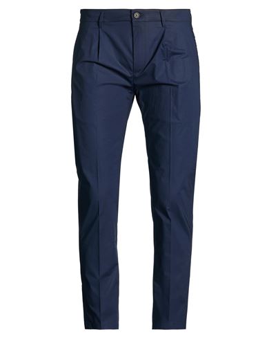 Man Pants Midnight blue Size 33 Cotton, Elastane