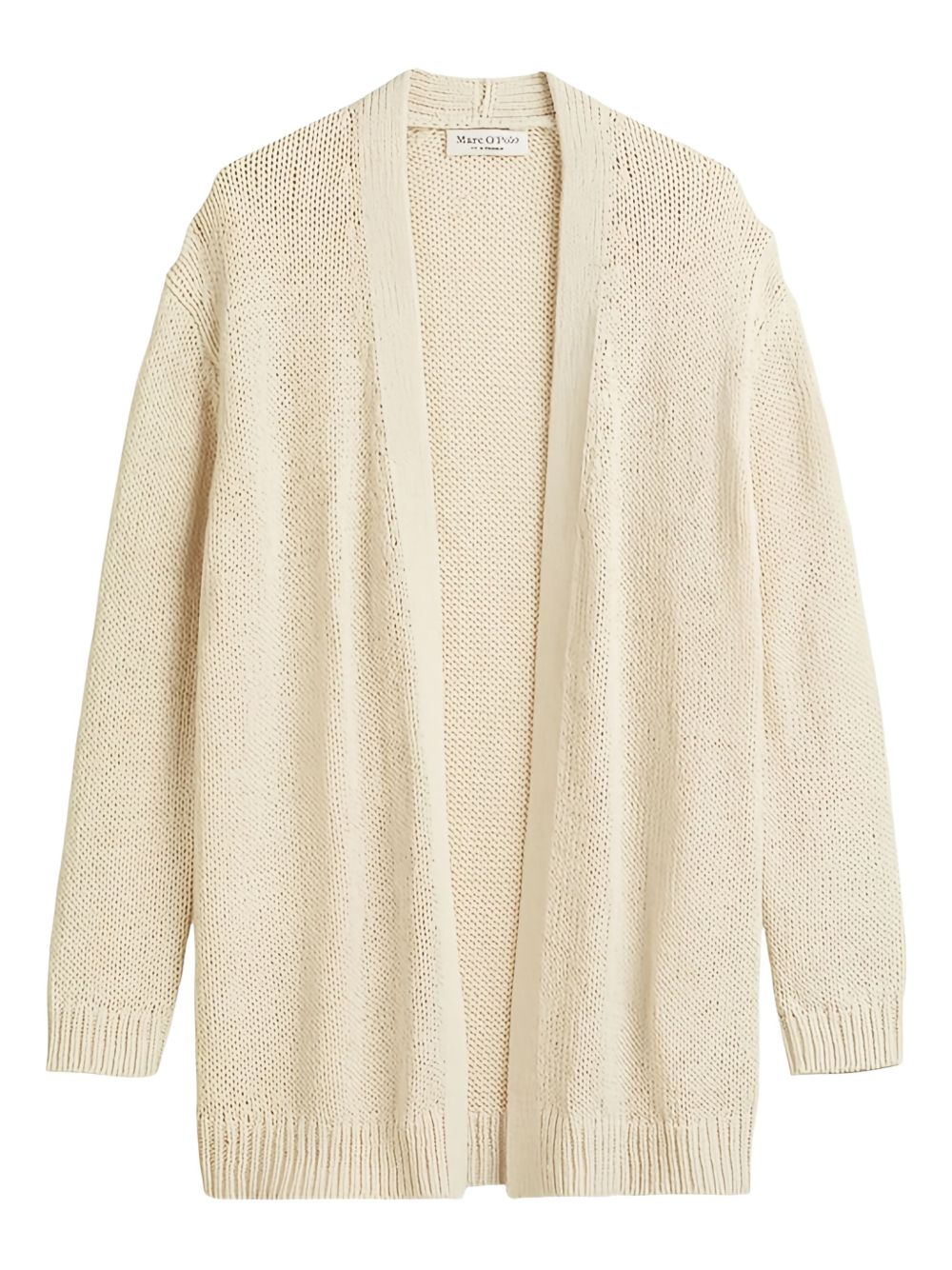 Open-front cardigan - Neutrals