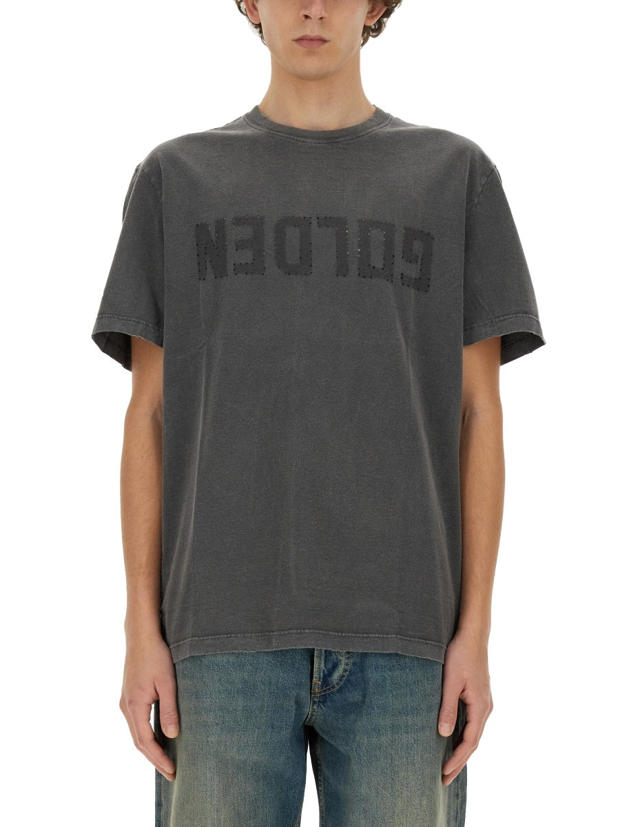 Vintage-Effect Men's T-Shirt