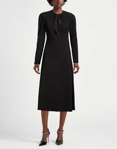 Tech Woman Midi dress Black Size 12 Polyamide, Elastane