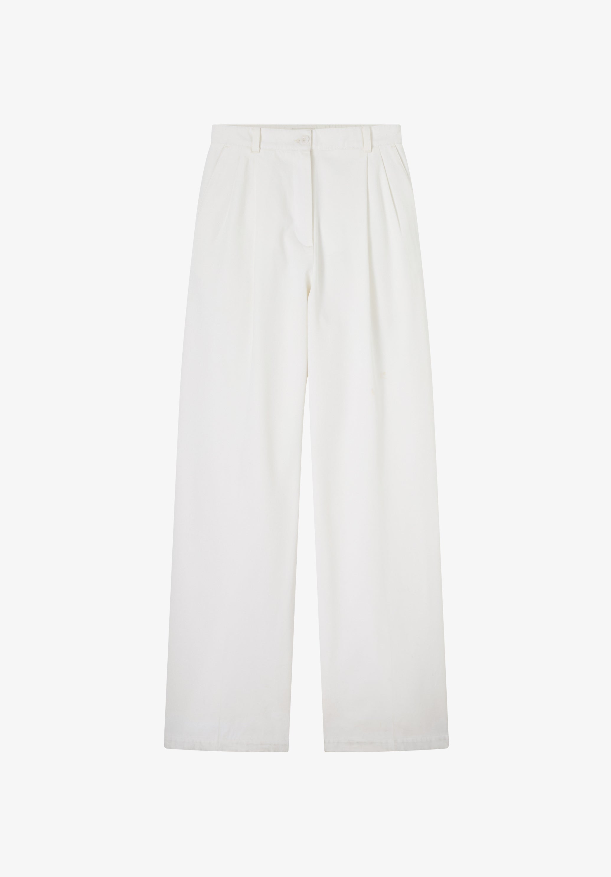 A. P.C. Women's Ginny Trousers Size: 34 in White