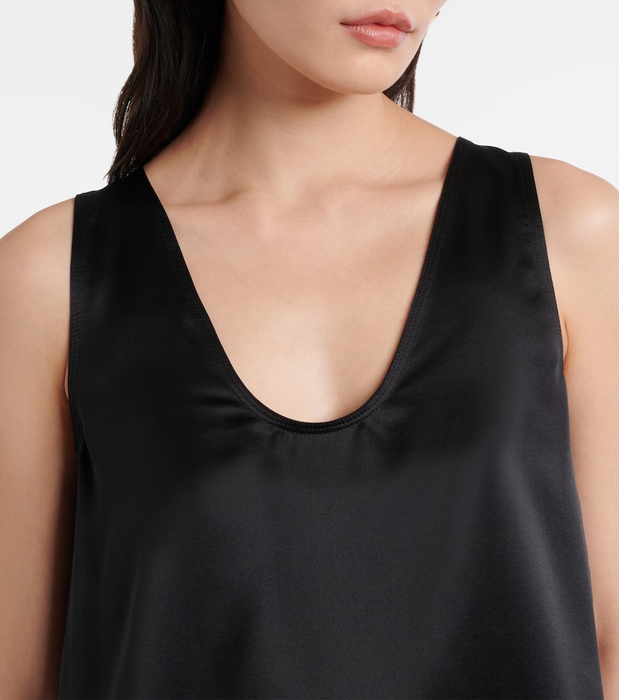 Filly silk tank top