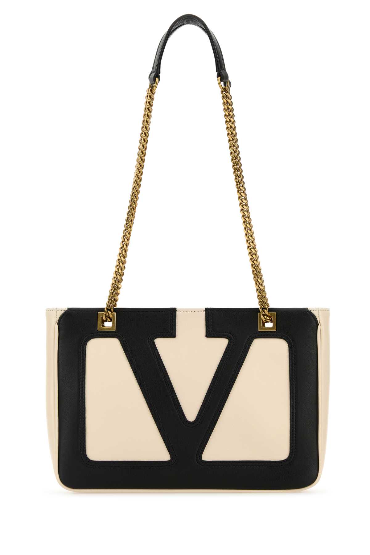 Ivory Nappa Leather Small Viva Superstar Shoulder Bag