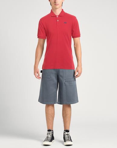 La Martina Man Polo shirt Red Size S Cotton