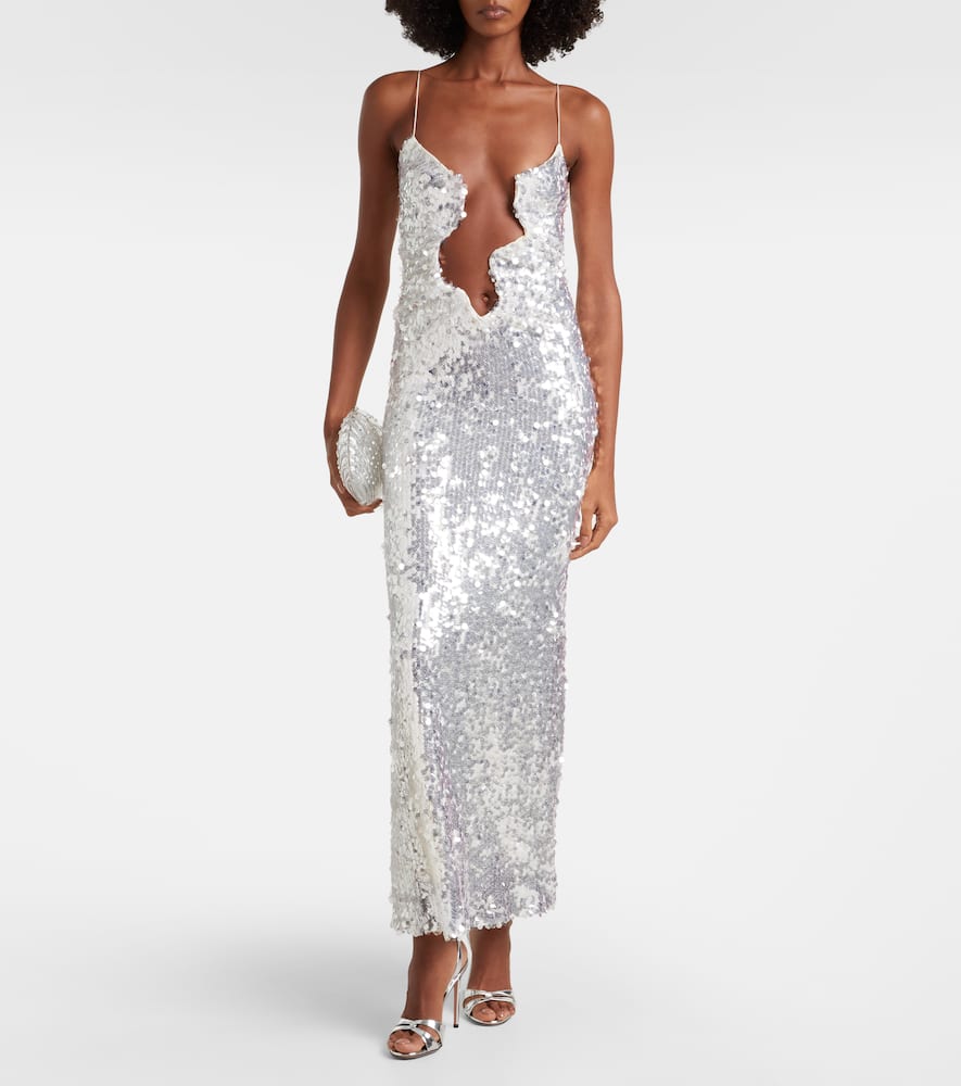 Salacia embellished gown