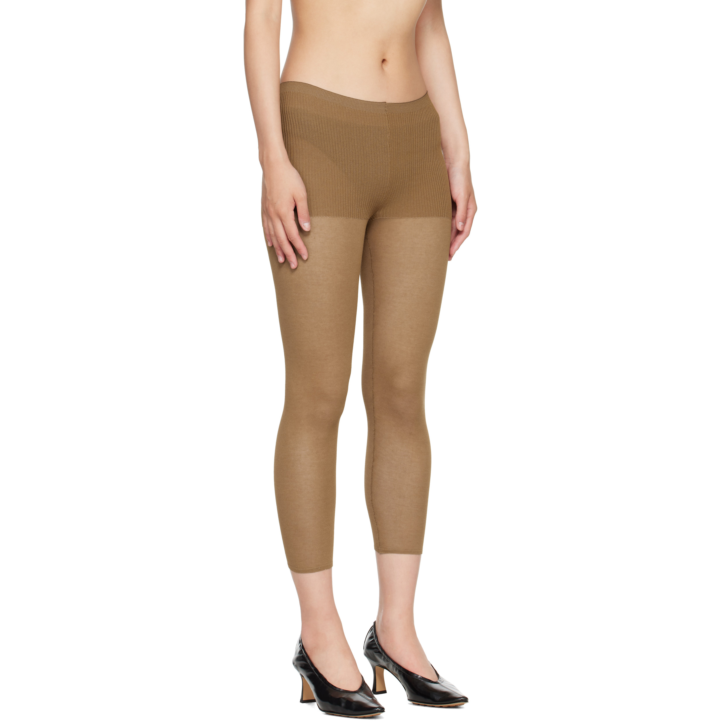 Brown Meleta Leggings