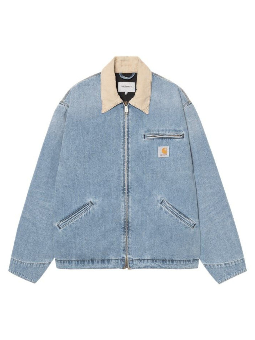Carhartt Wip - short jacket contrast collar side pocket
