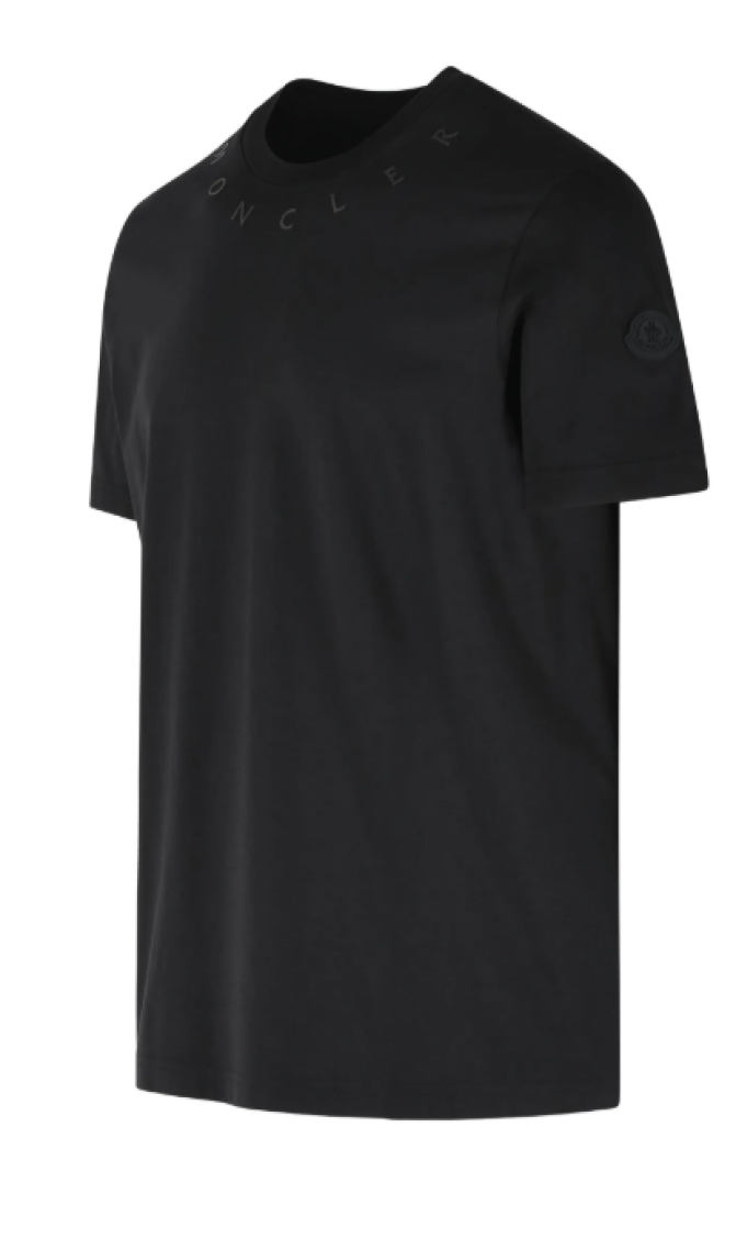 Black Cotton T-shirt
