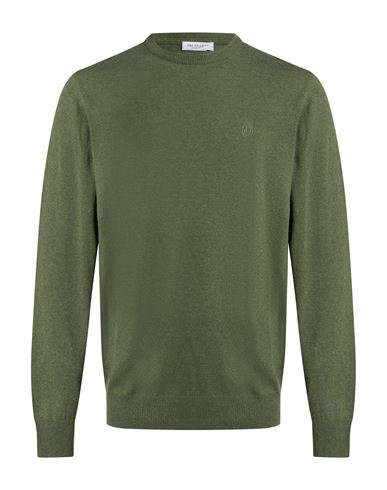 Man Sweater Green Size XXL Cotton