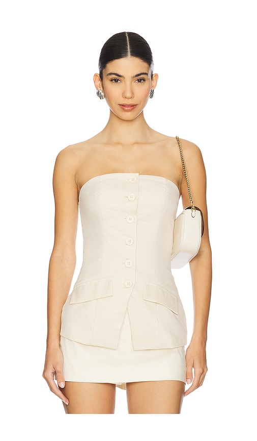 ALL THE WAYS OBERTEIL DARCIE in Cream. Größe XXS. Also in L, M, S
