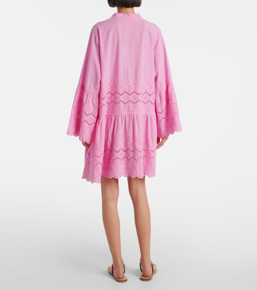 Sebenna embroidered cotton kaftan