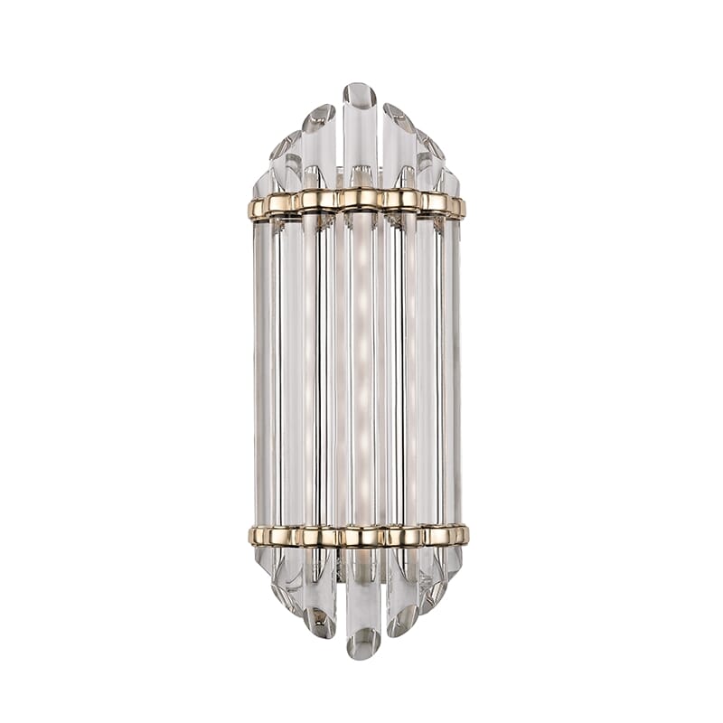 Albion 7" Bathroom Vanity Light in Aged Bra