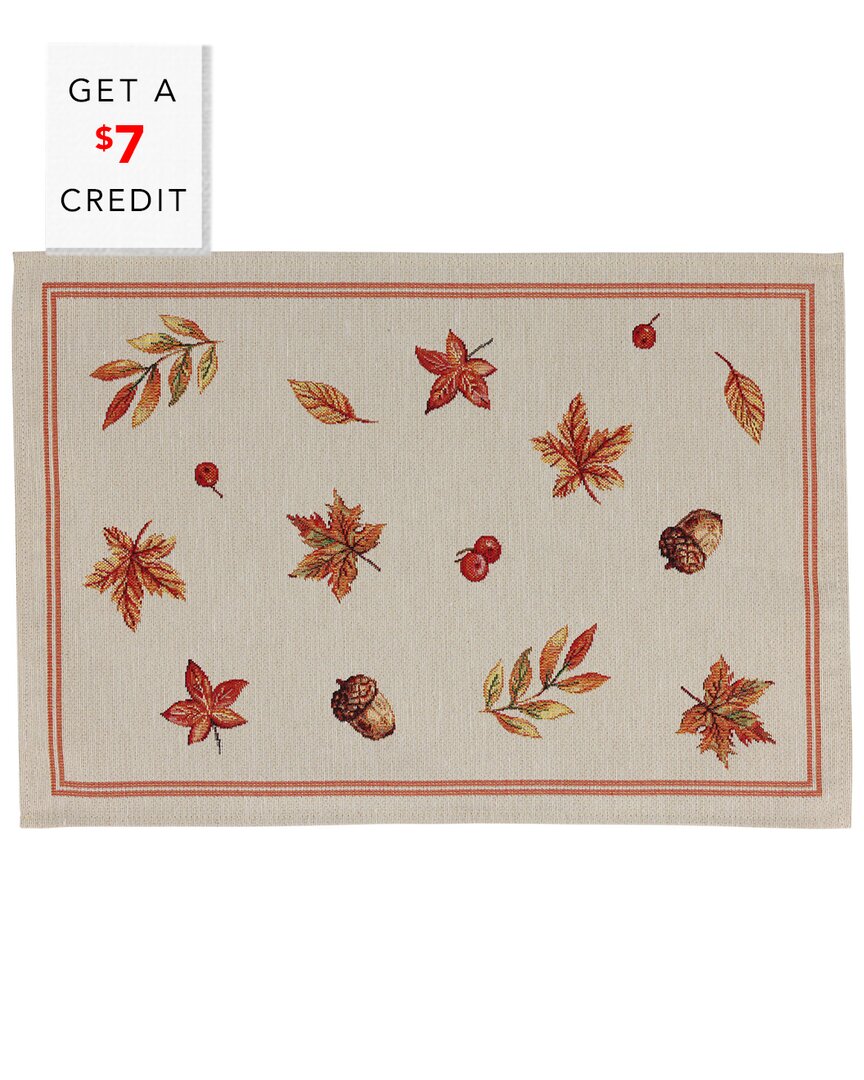 Tavola Autumn Placemats (Set Of 4) With $7 Credit