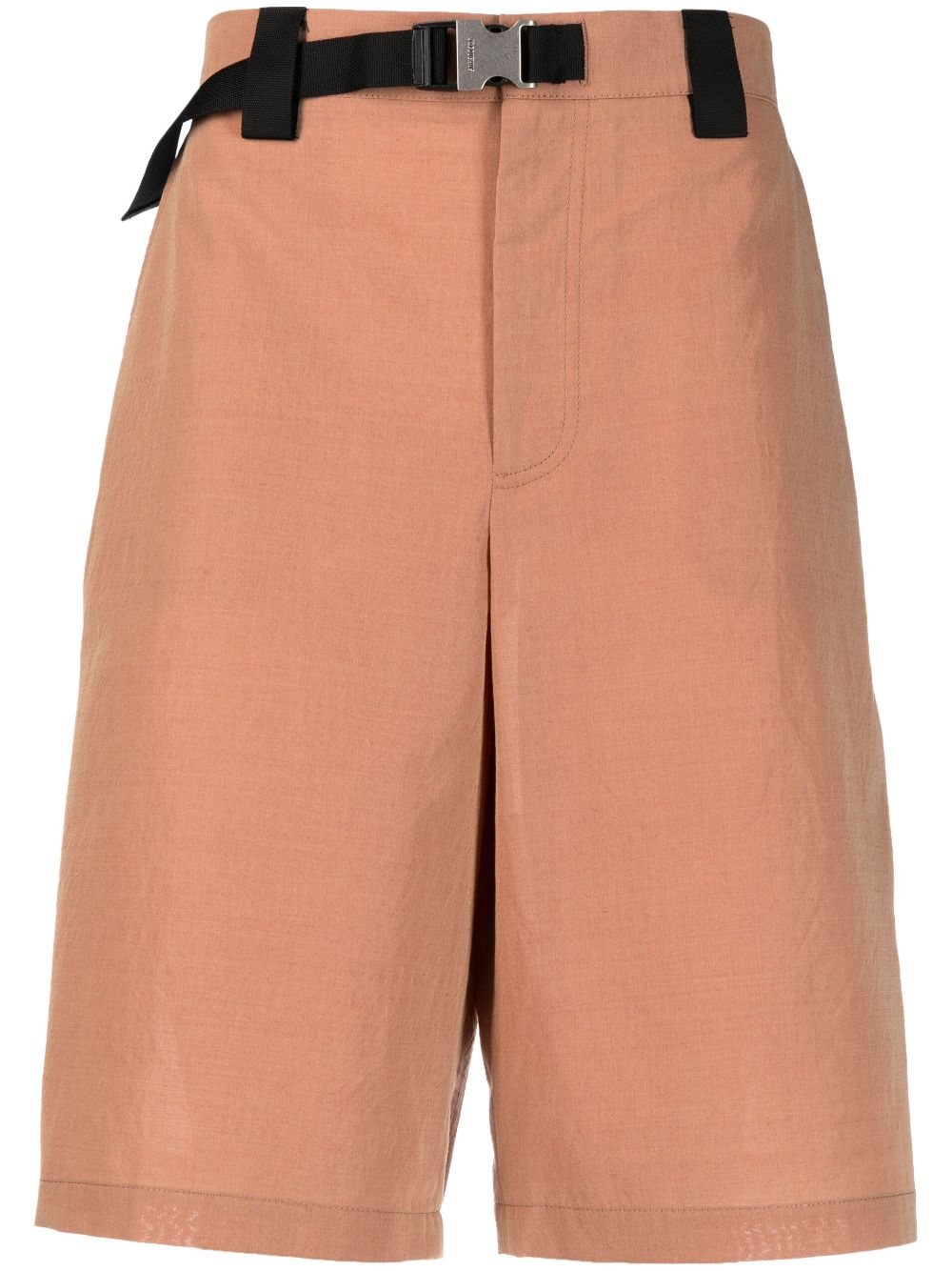 Le short Meio belted shorts - Brown