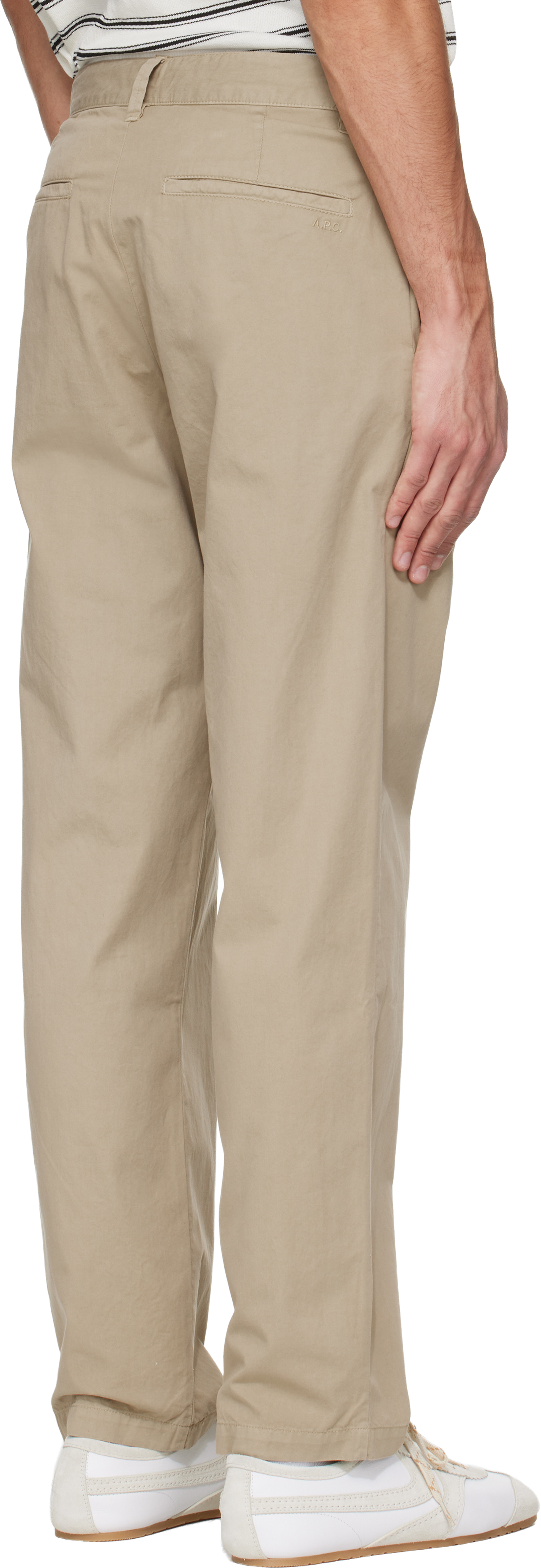 Beige Lawrence Trousers