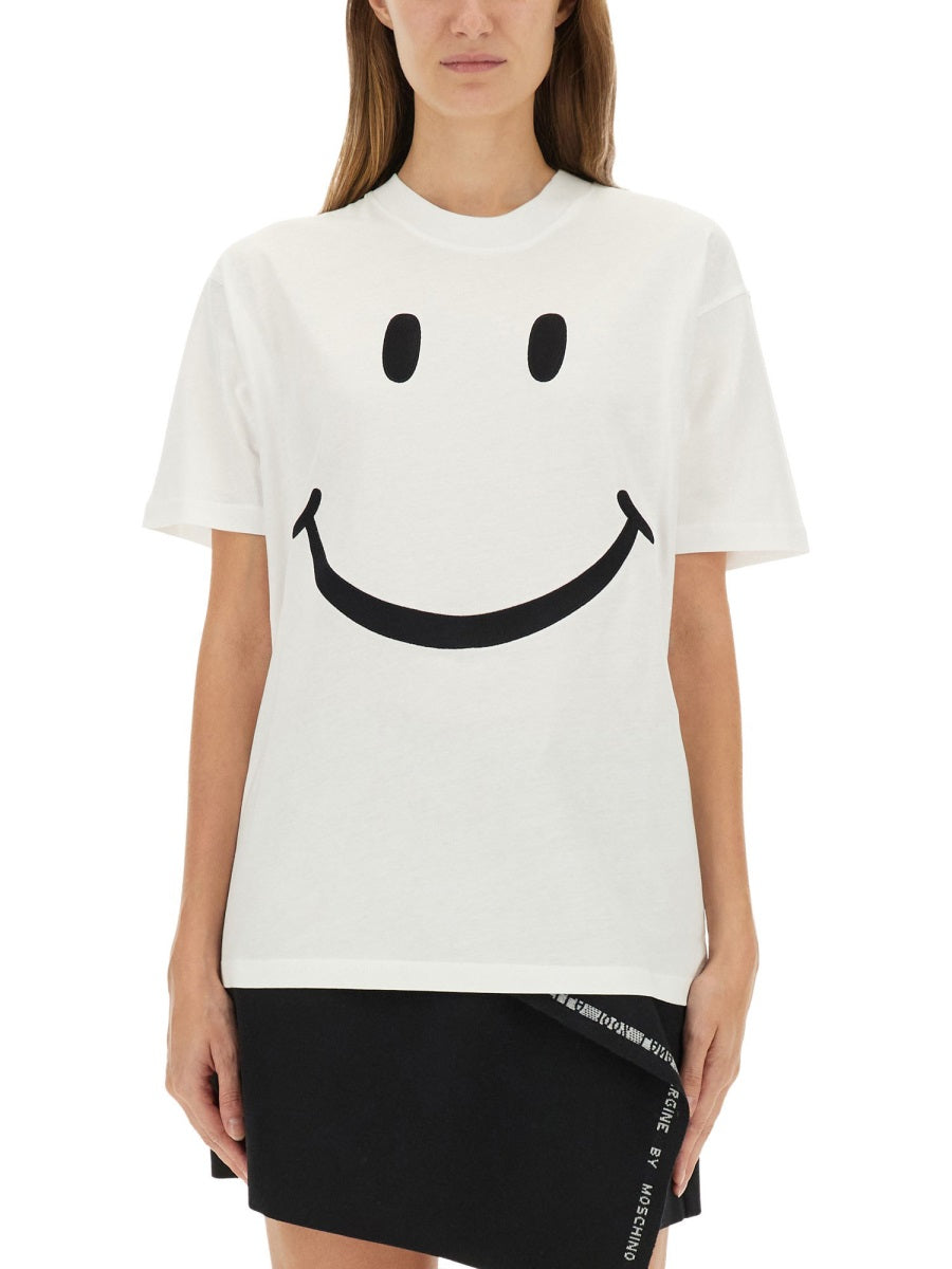 Organic Cotton Jersey T-shirt Smiley
