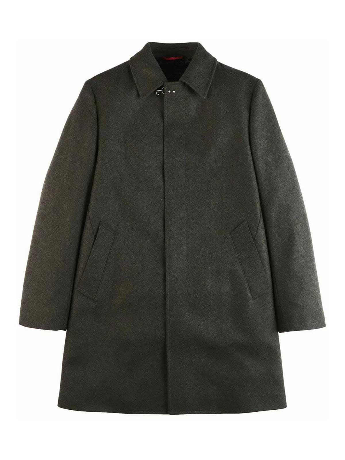 Loden Coat With Hook