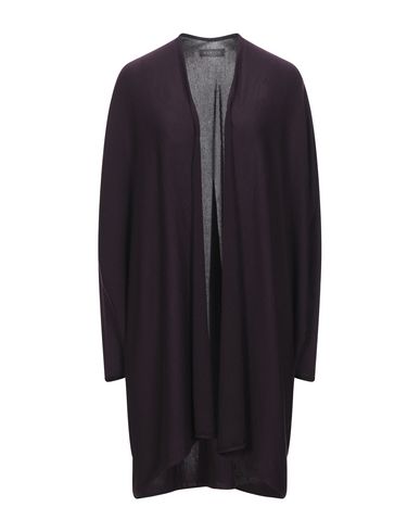 Woman Cardigan Dark purple Size ONESIZE Cashmere, Silk