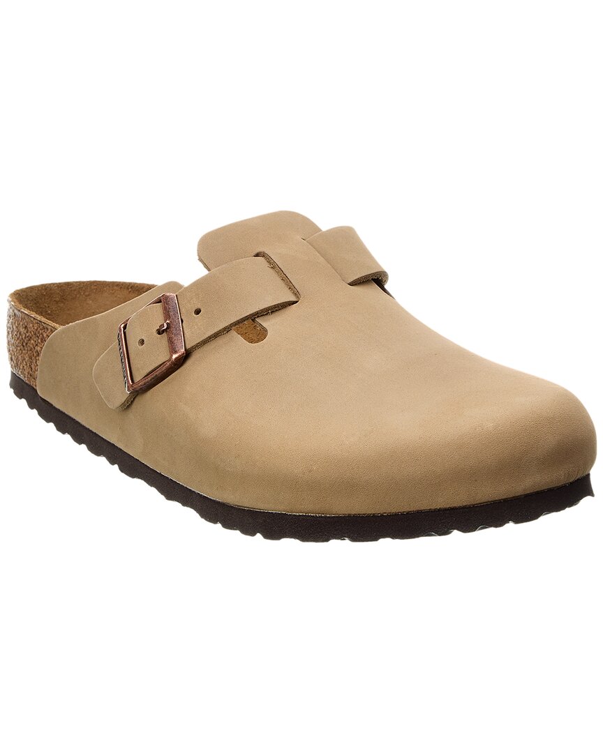 Boston Bs Waxy Leather Clog