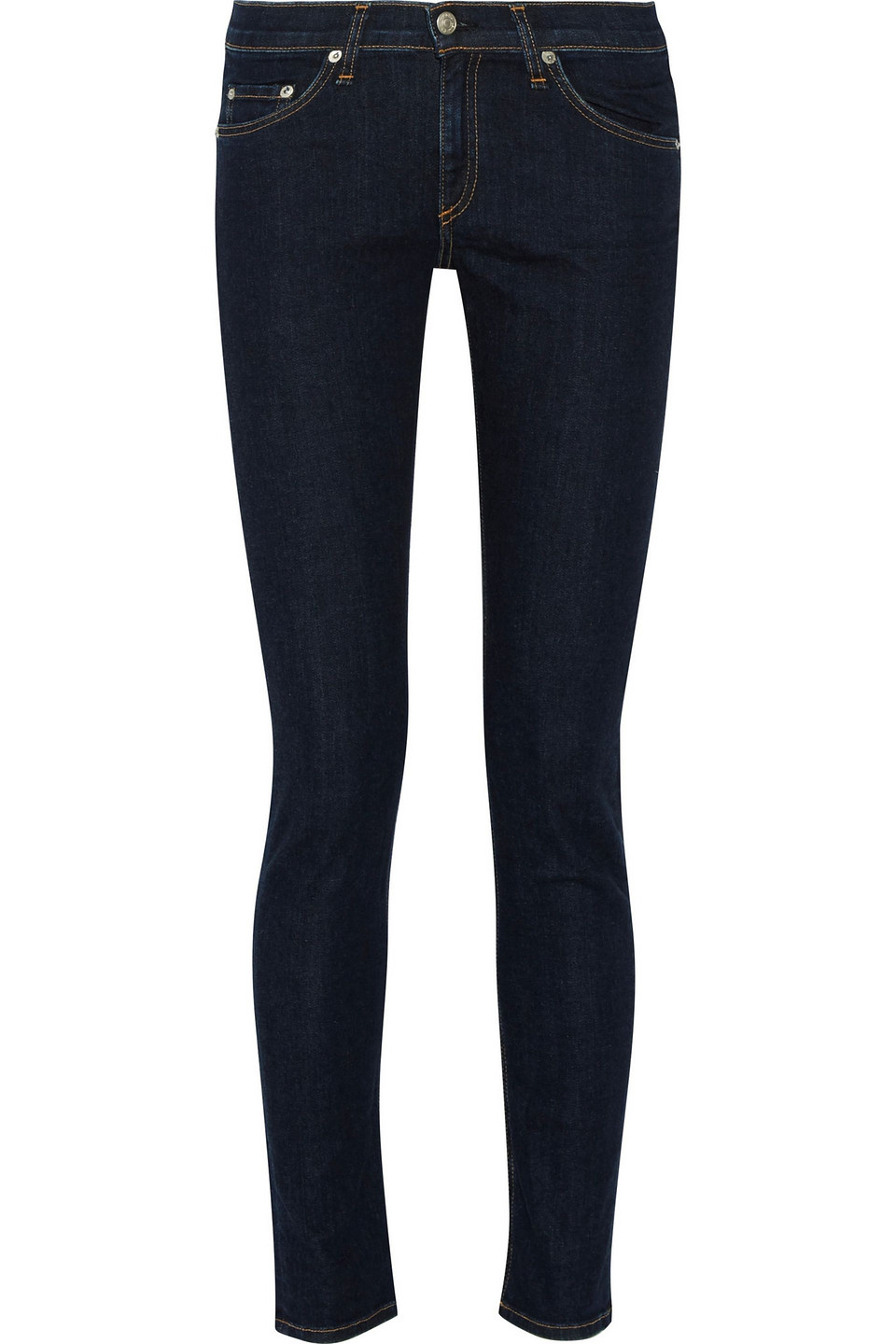 Mid-rise skinny jeans - Blau - 27