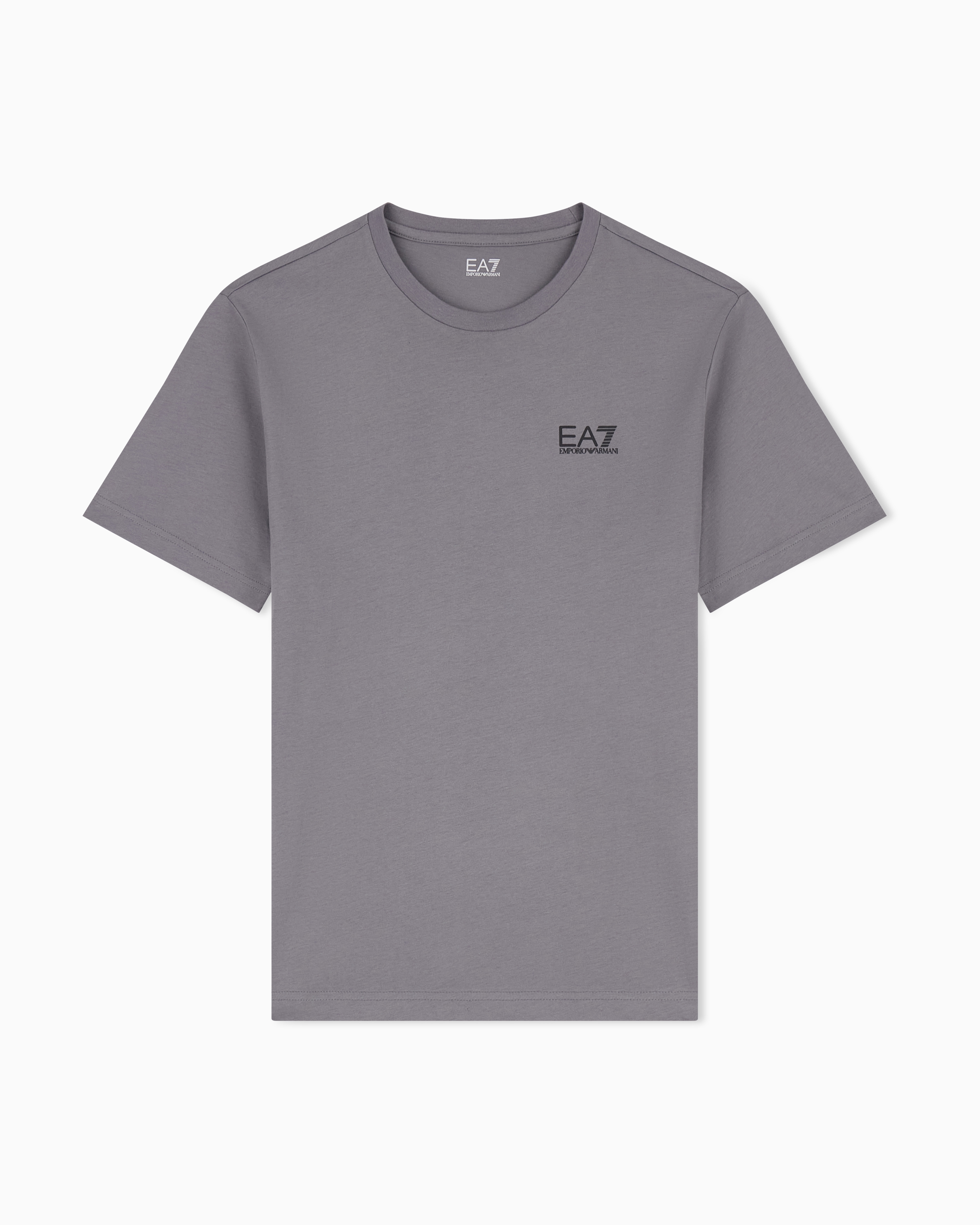 Cotton shirt in Pima jersey with crew neck Core Identity