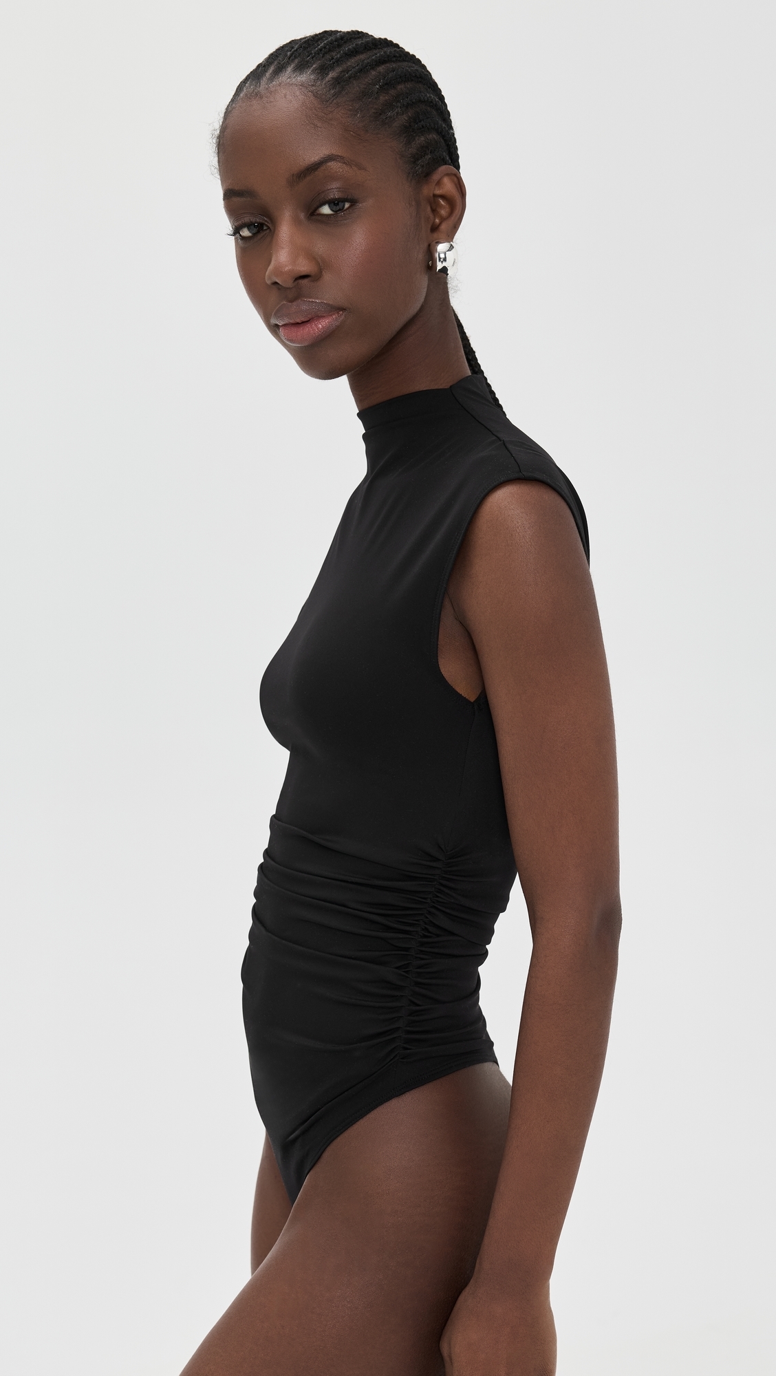 Weightless Sculpting Thong Bodysuit Black001 1XL