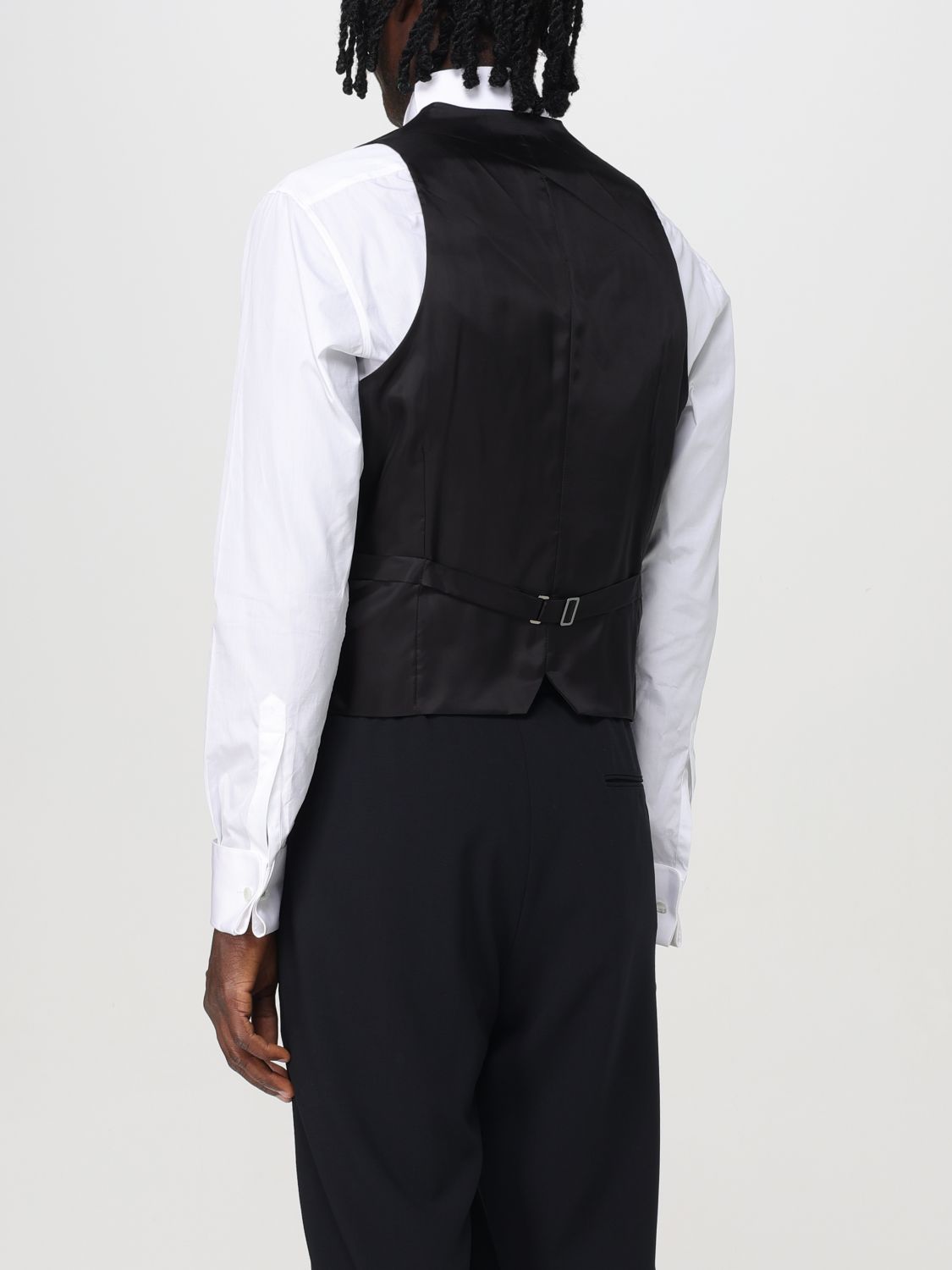 Suit Vest Men color Black