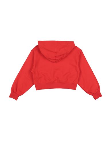 Kid Girl Sweatshirt Tomato red Size 12 Cotton, Elastane