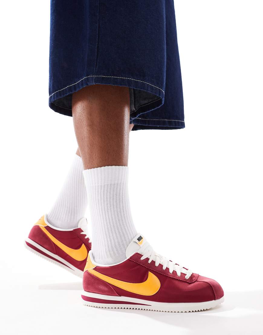 Cortez TXT unisex trainers in red