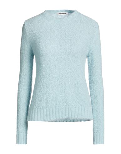 Woman Sweater Sky blue Size 8 Mohair wool, Polyamide