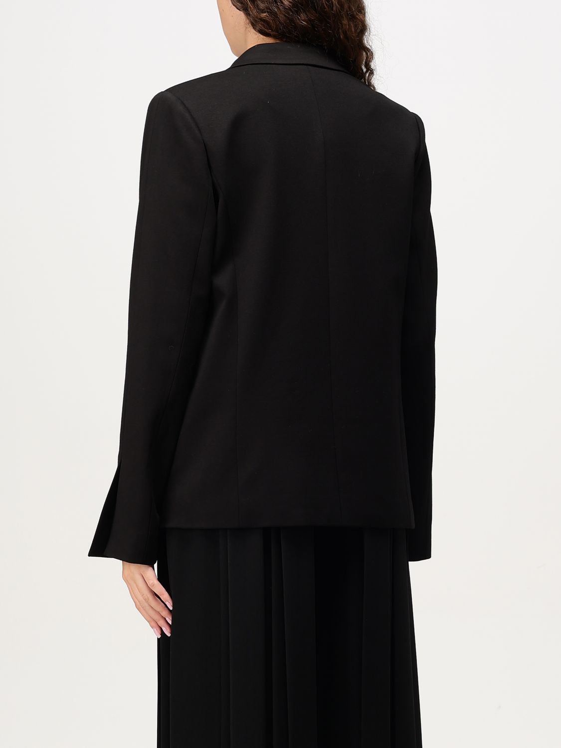 Oval T-logo blazer - Black