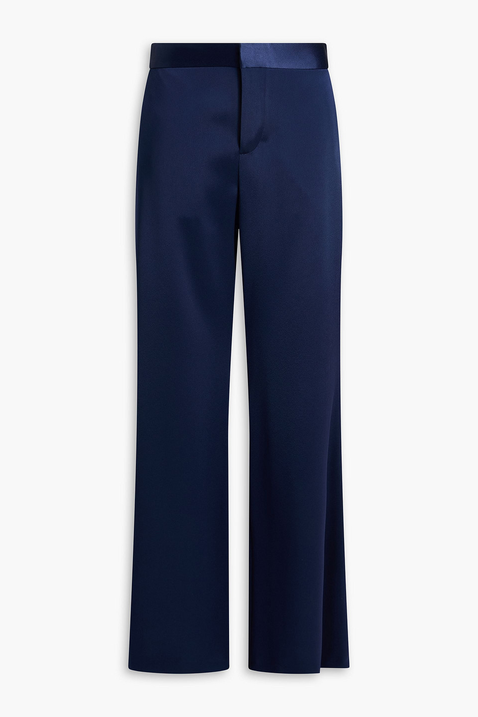 Alice Olivia - Crepe de chine wide-leg pants - Blue - US 10