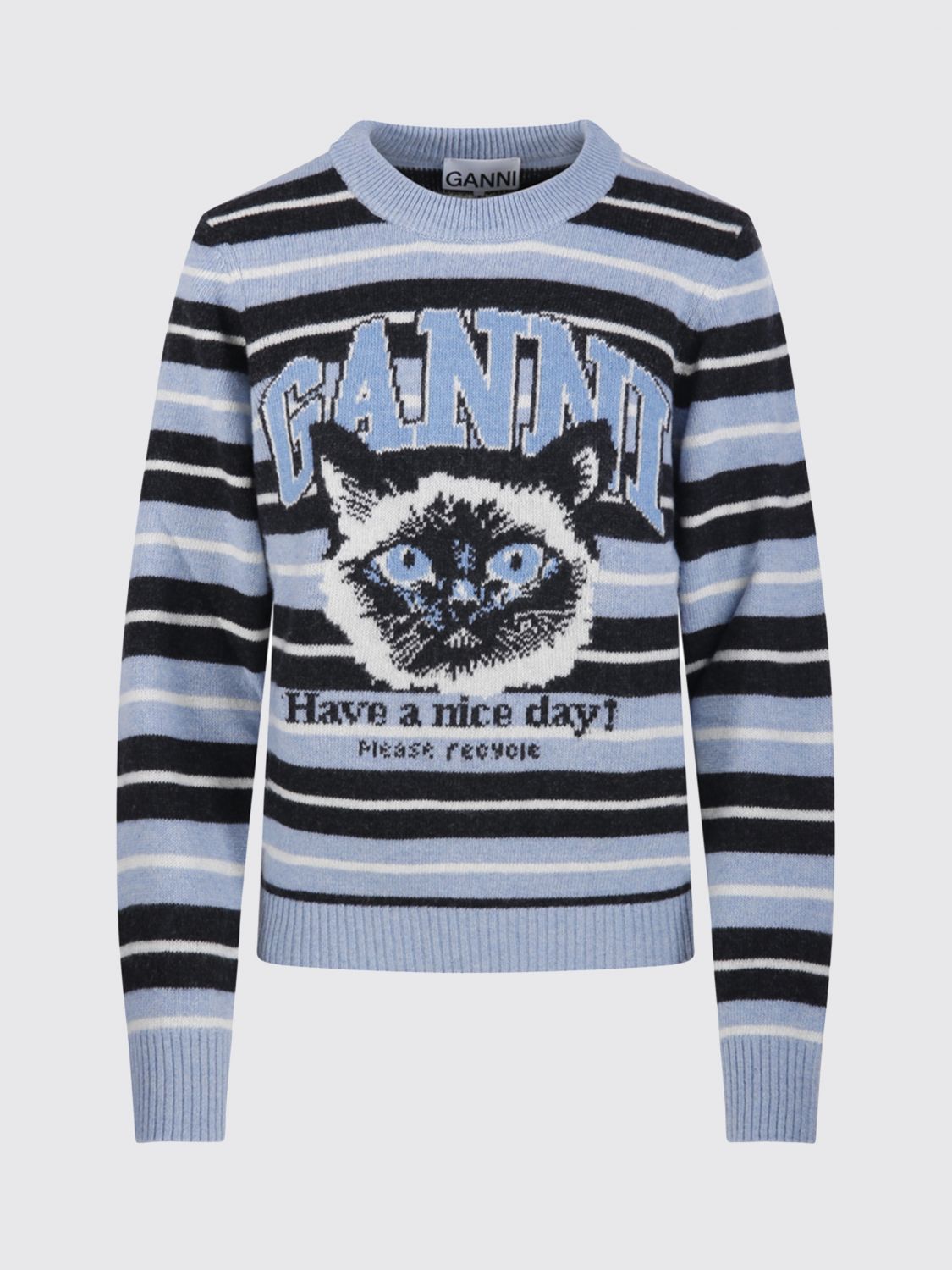 Sweater Woman color Gnawed Blue