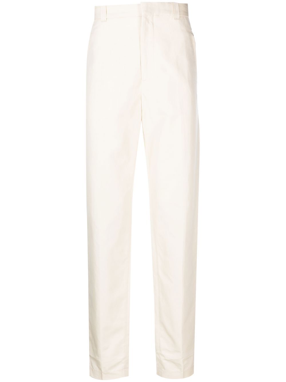 P-Hann straight-leg trousers - Neutrals