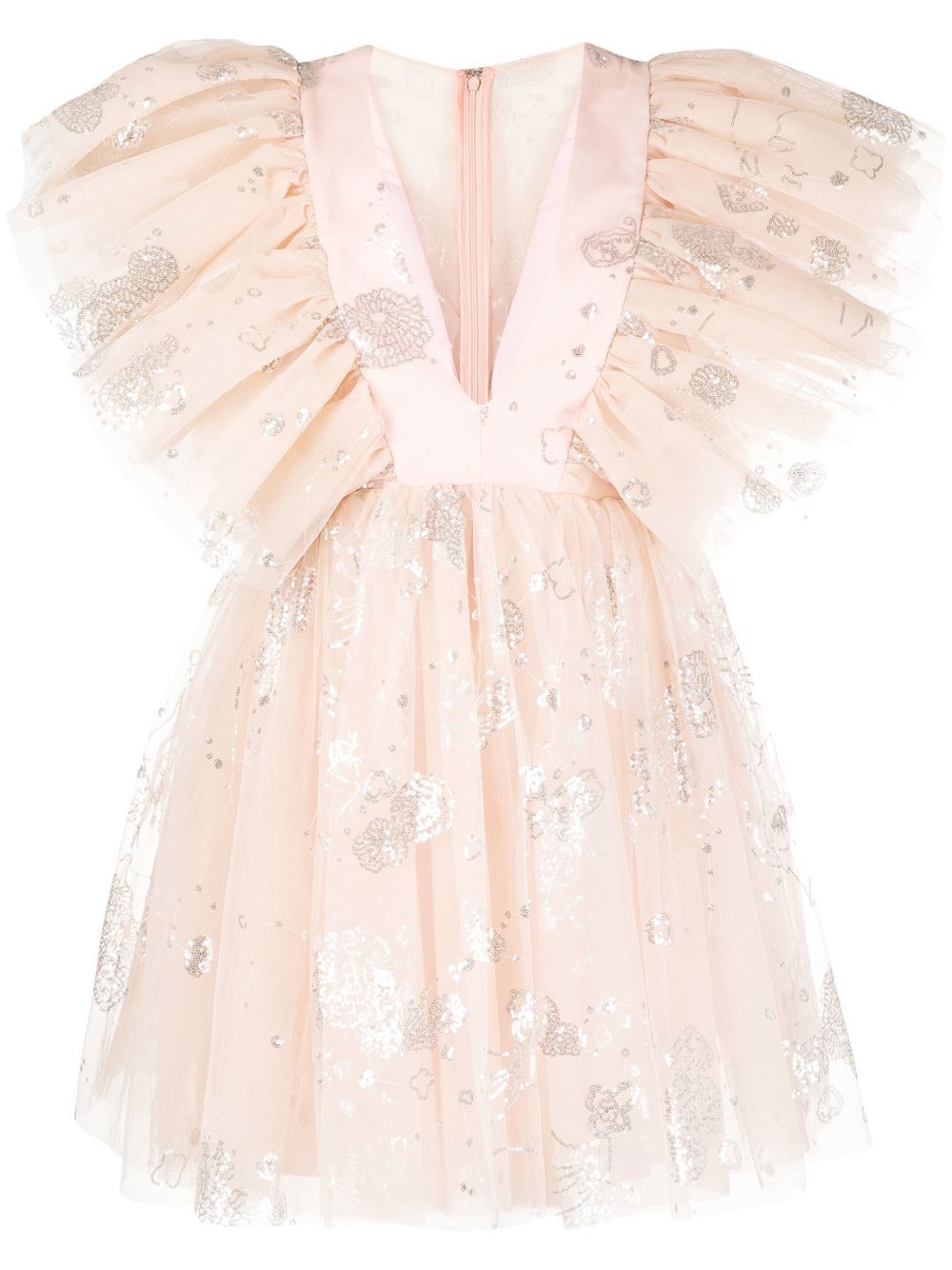 Tabetha sequin-embellished tulle dress - Pink