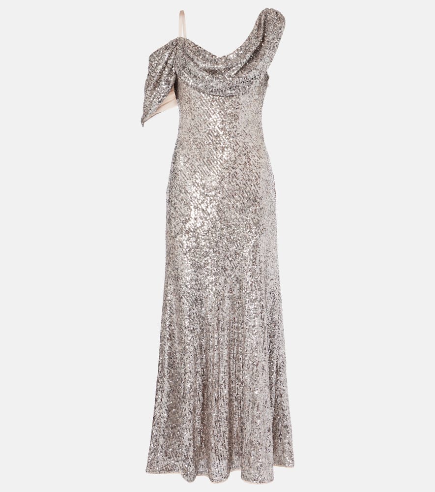 Joaquin sequined maxi dress