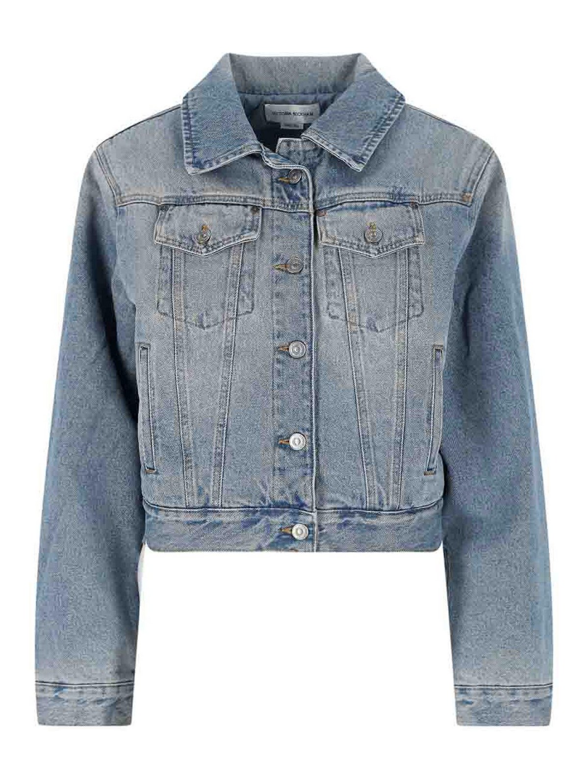 Padded Denim Jacket