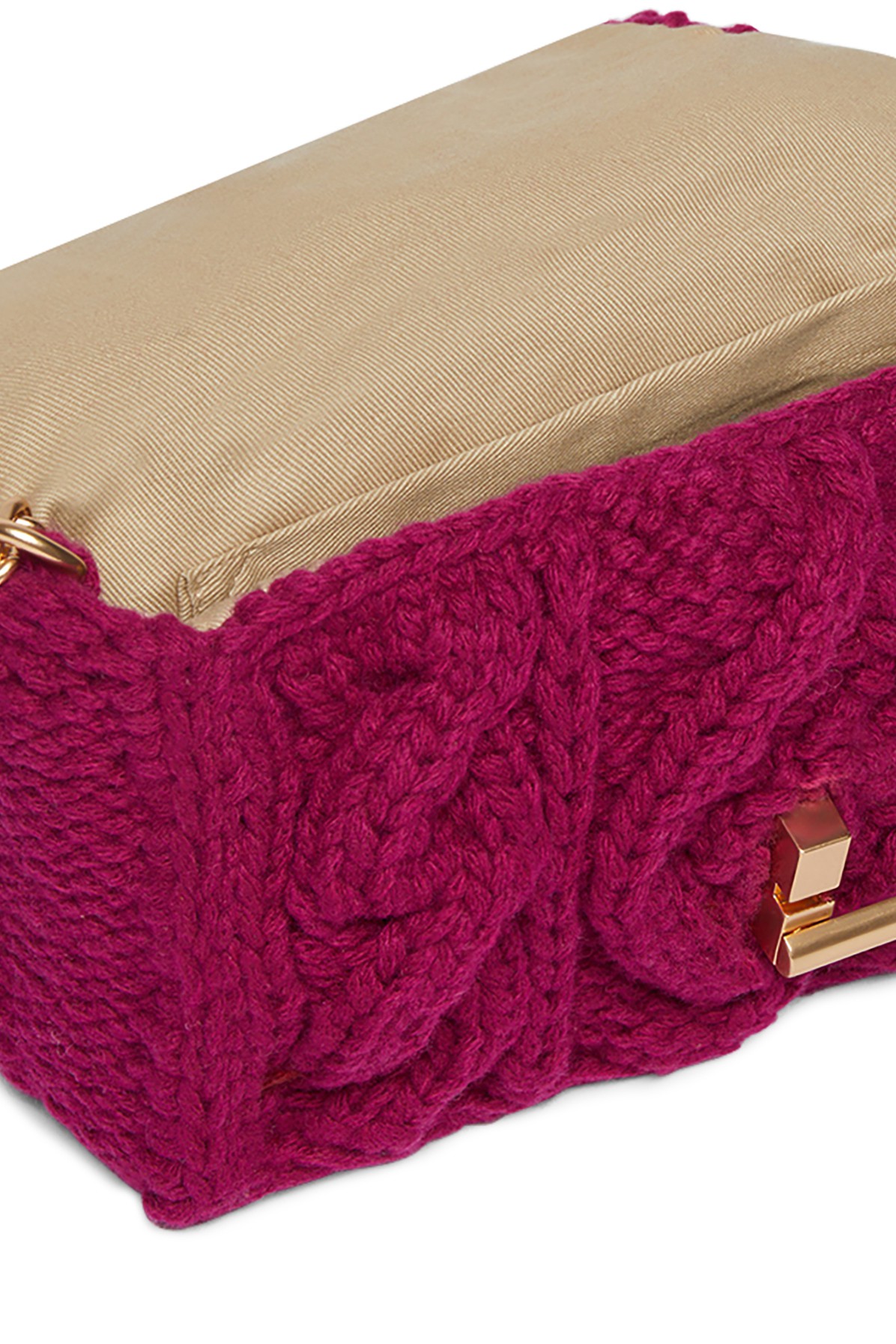 Nano Moon Bag in Wool