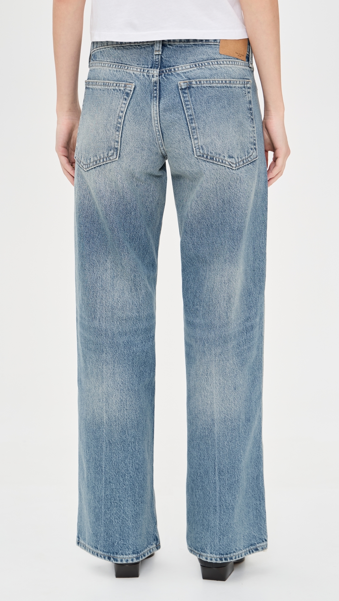 Saige Full Straight Jeans Rosland