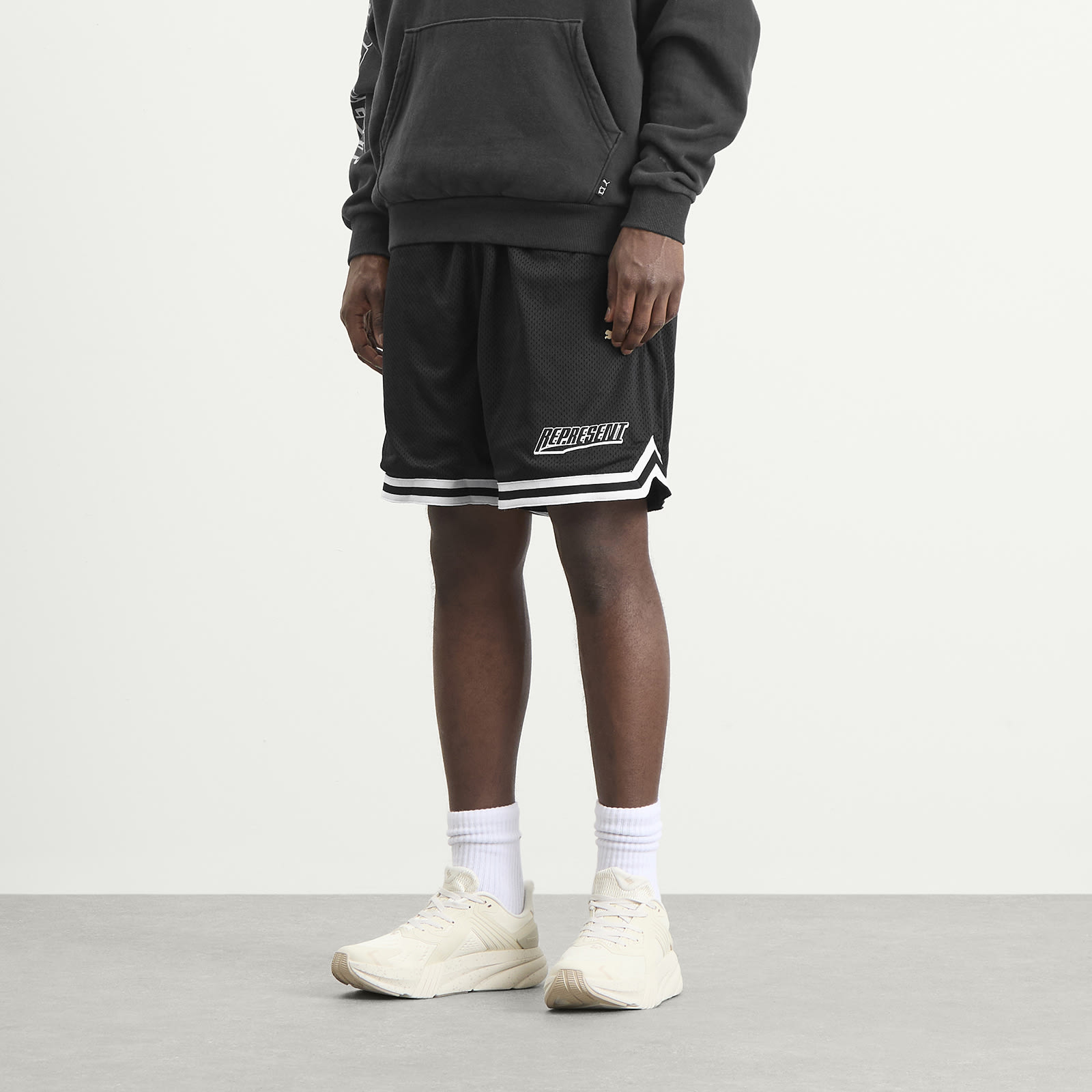 Men's x Represent Graphic Shorts in Men's Black