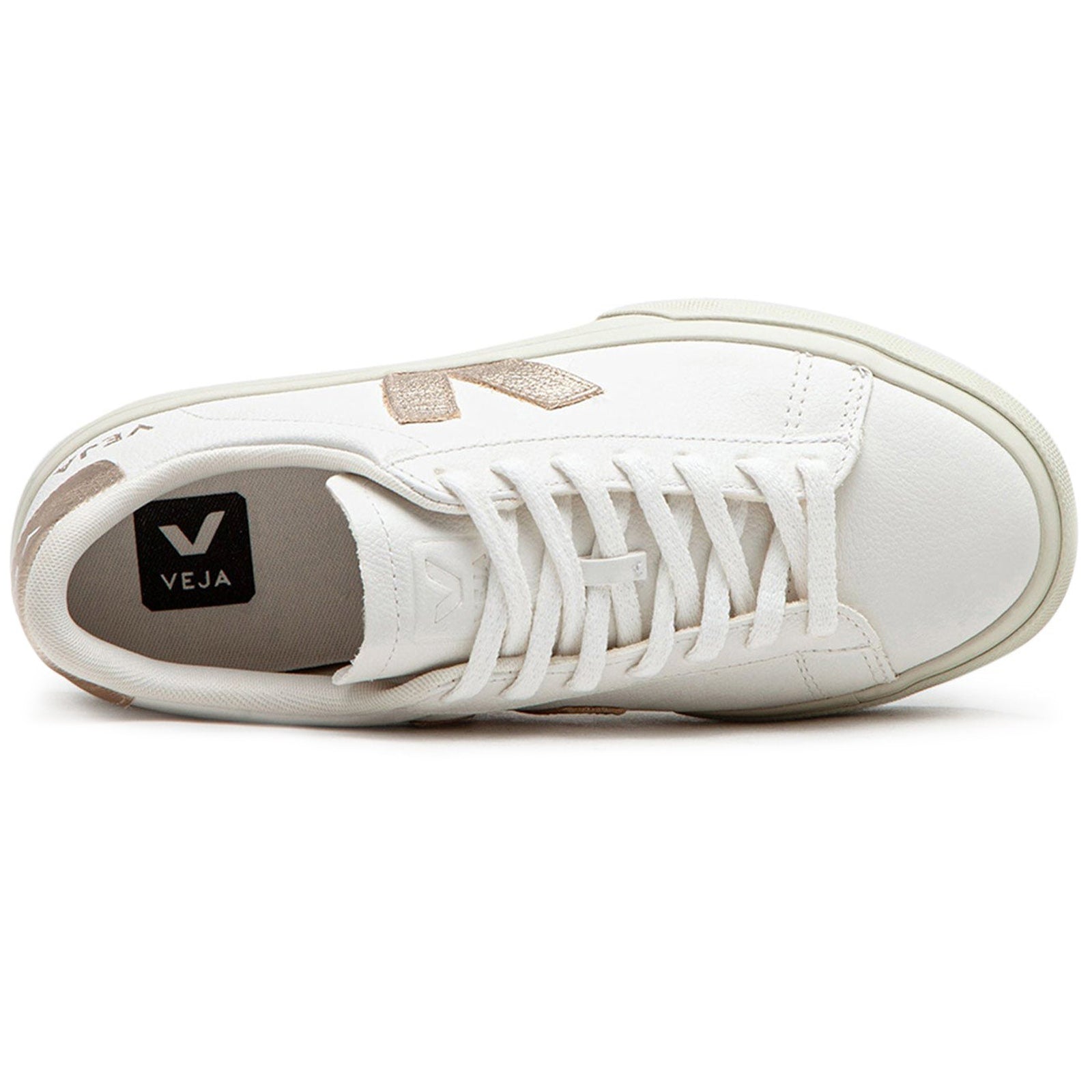 Veja Campo Chromefree Leather Men's White Platine Fashion Trainers