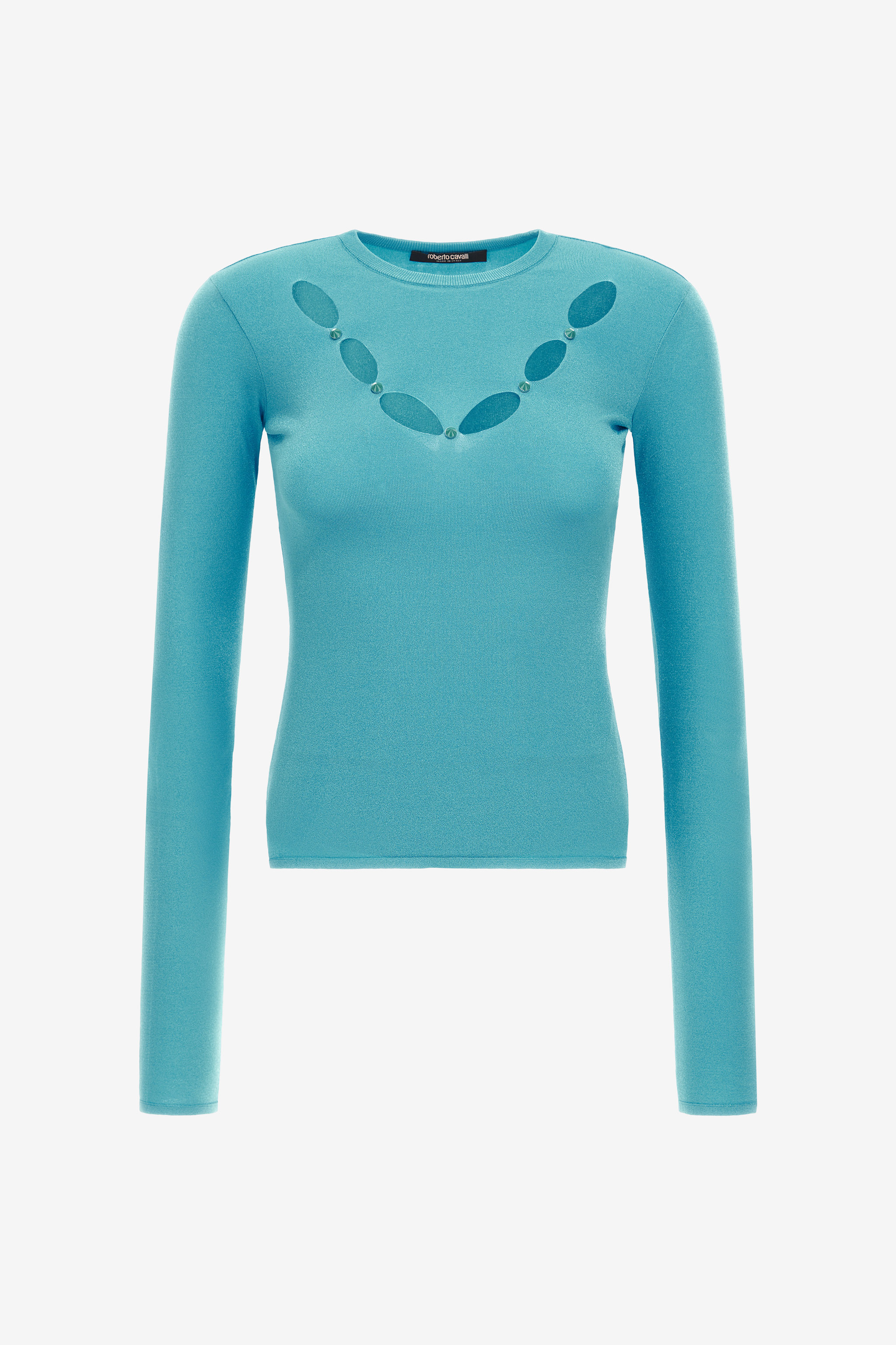 Knit Top With Cut-out