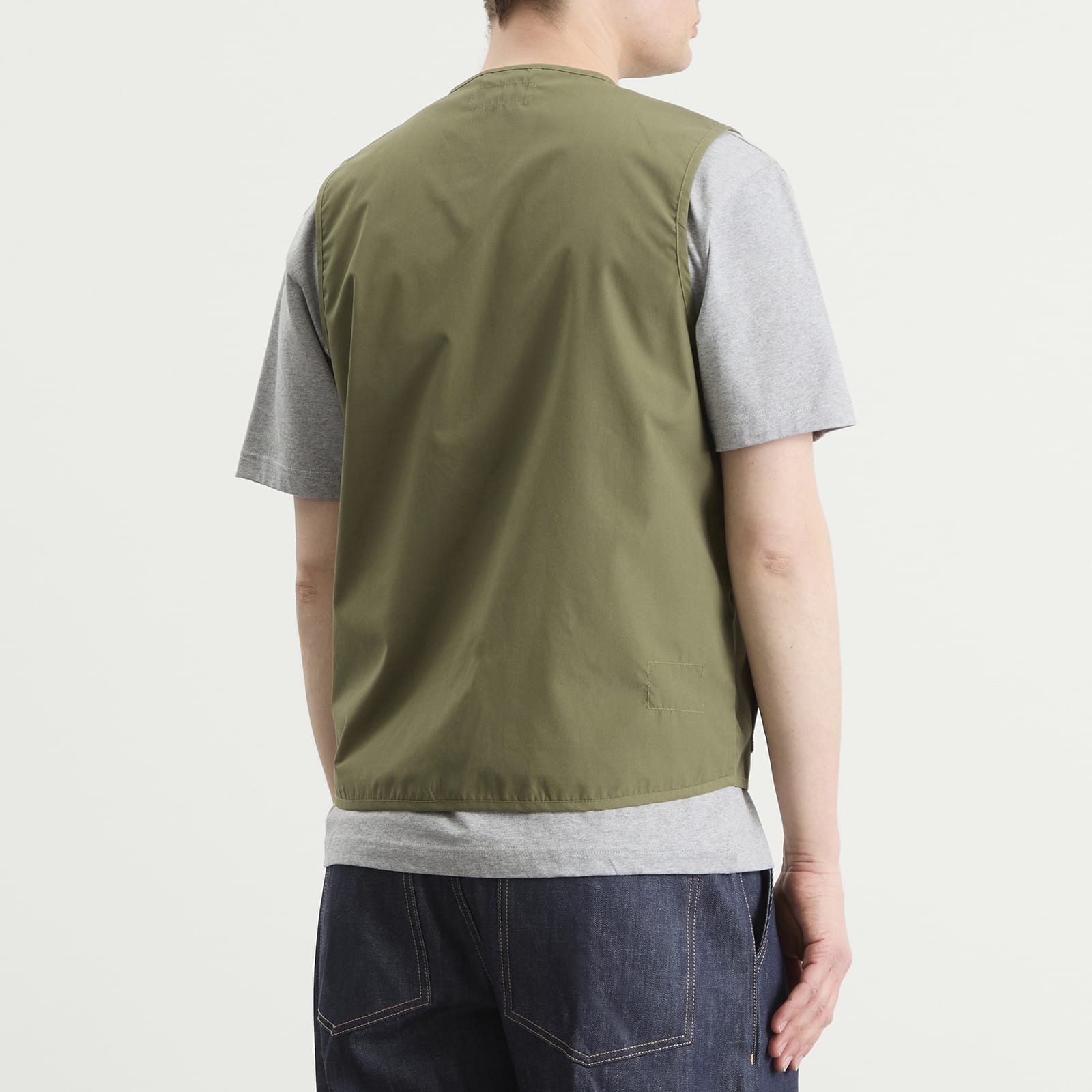 Men's Recycled Poly Tech City Waistcoat Olive