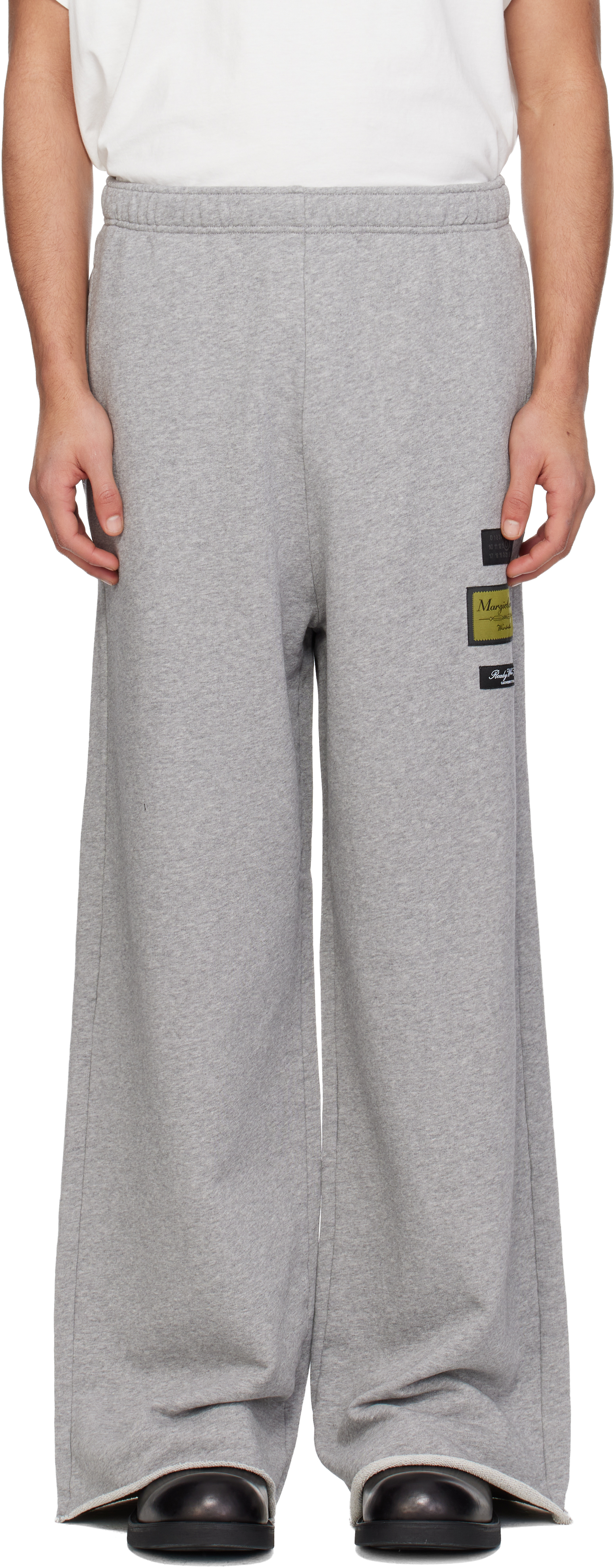Gray Label Patch Sweatpants