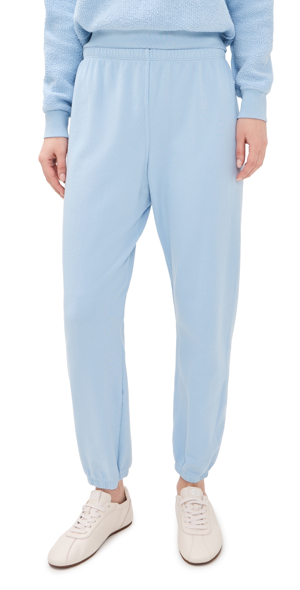 French Terry Easy Sweatpants Powder Blue