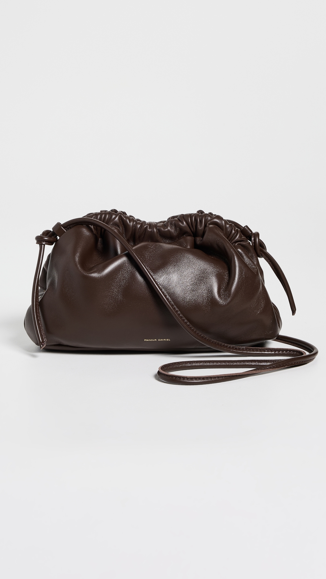 Mini Cloud Clutch Chocolate One Size